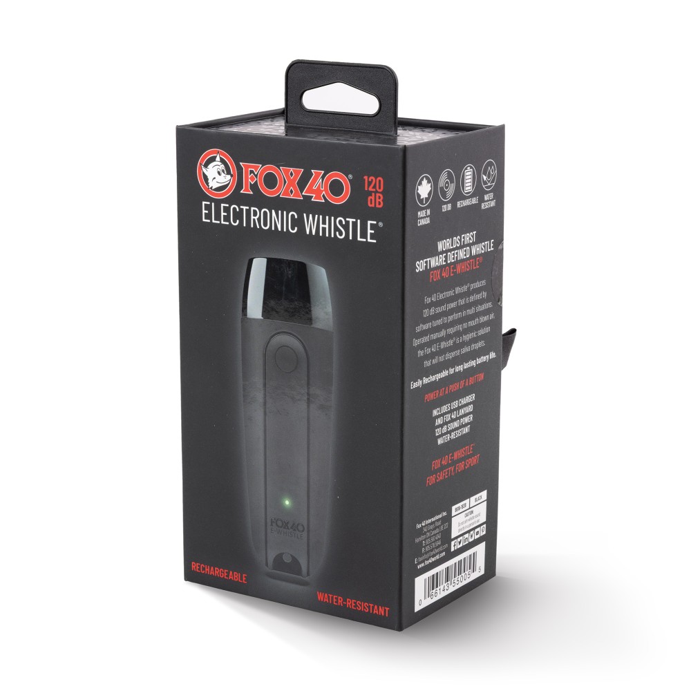Σφυρίχτρα FOX40 E-Whistle Electronic Rechargable
