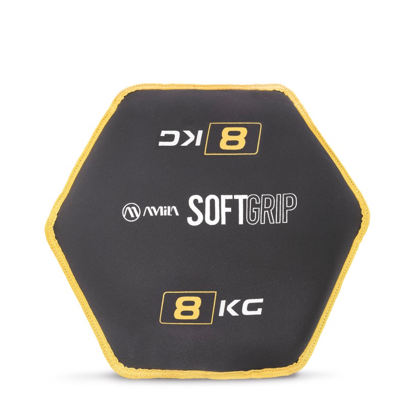 Δίσκος Βαρίδιο Soft Grip 8Kg
