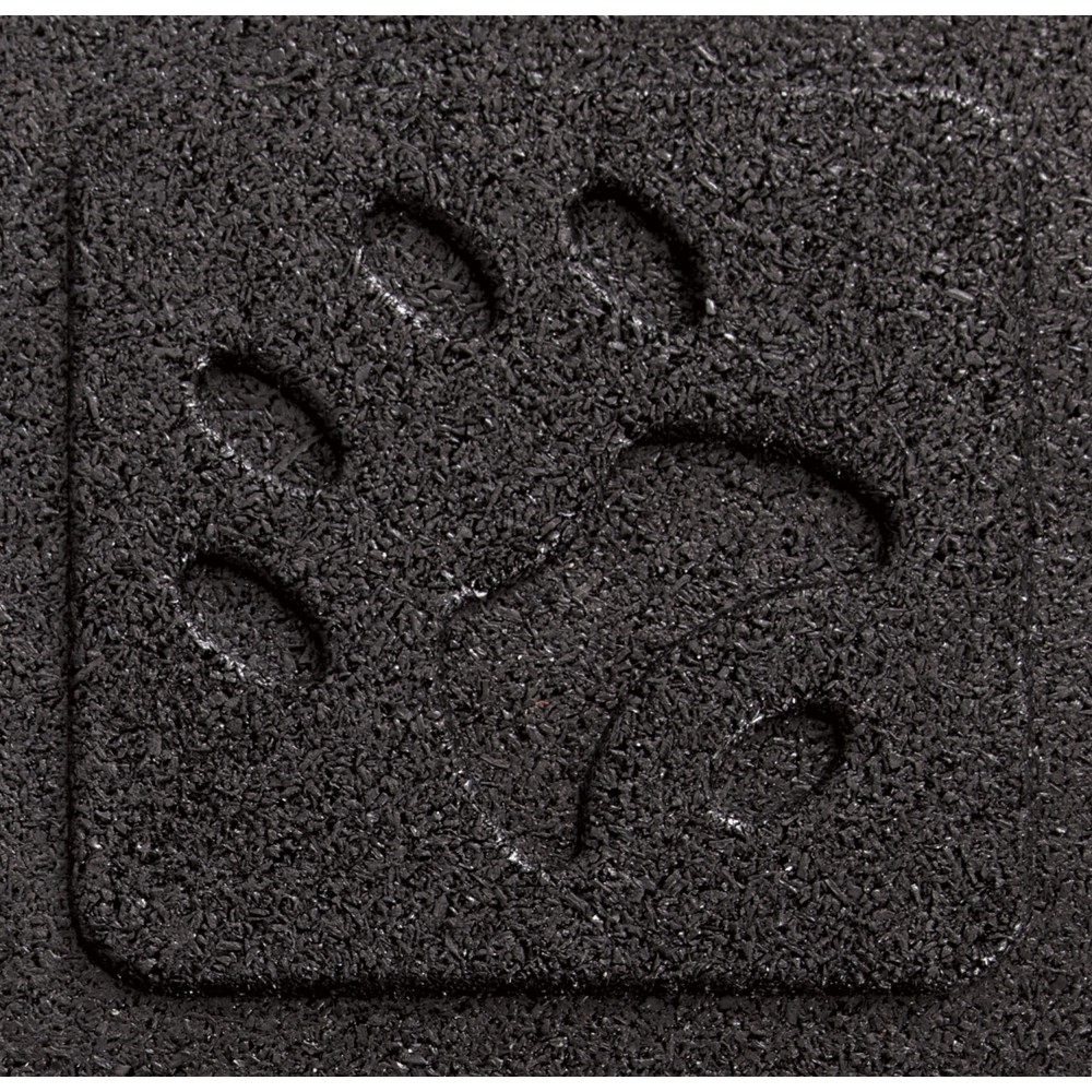 BEFIT PRO Επαγγελματικό Δάπεδο Γυμναστηρίου Μαύρο 100x100x1,5cm