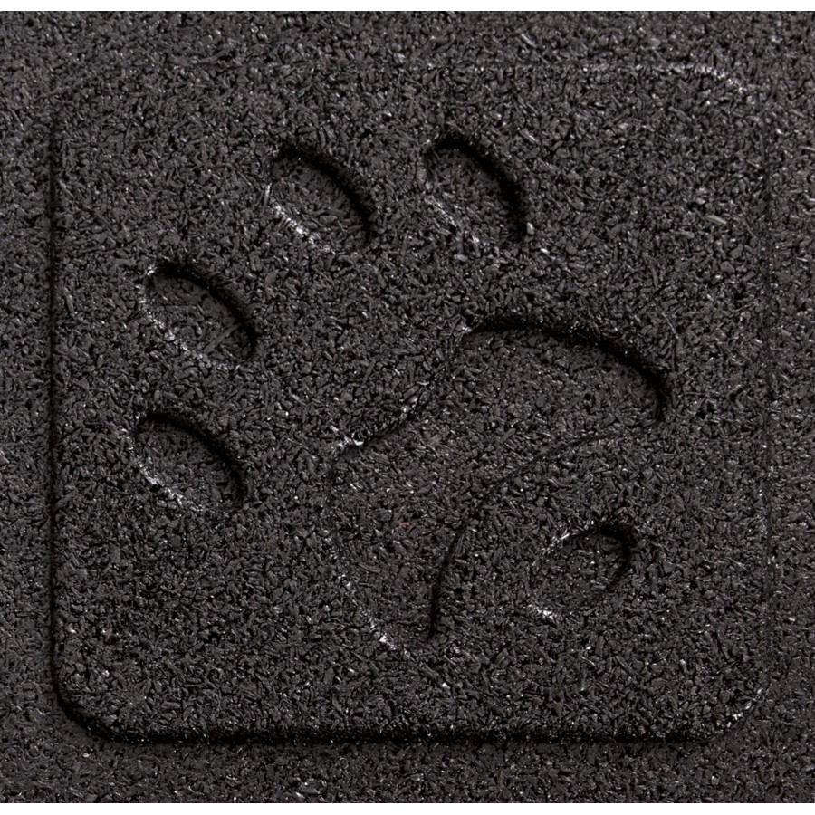 BEFIT PRO Επαγγελματικό Δάπεδο Γυμναστηρίου Μαύρο 100x100x1,5cm