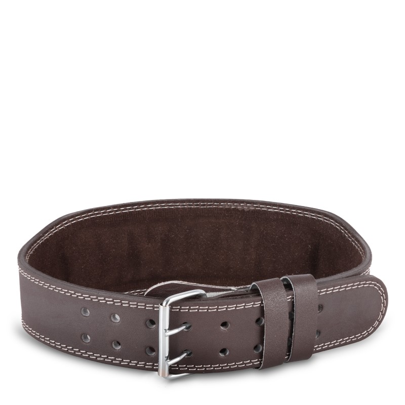 Ζώνη Άρσης Βαρών AMILA Δερμάτινη Καφέ C Quality M