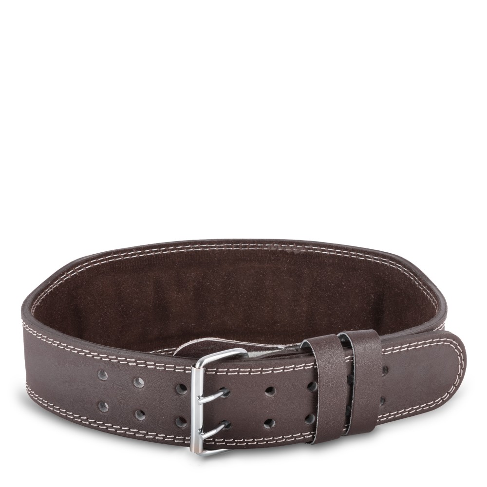 Ζώνη Άρσης Βαρών AMILA Δερμάτινη Καφέ C Quality XL