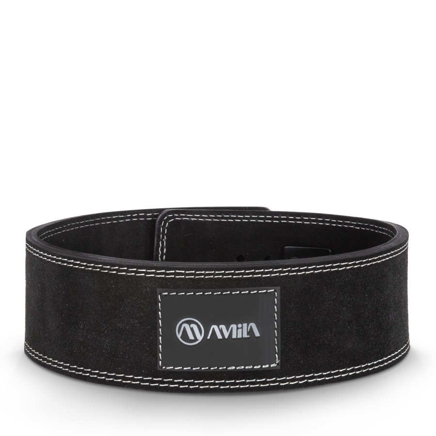 Ζώνη Άρσης Βαρών με Κλιπ AMILA Power Lifting L