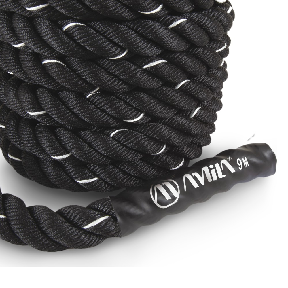 Σχοινί Προπόνησης Crossfit AMILA Battle Rope NS 9m