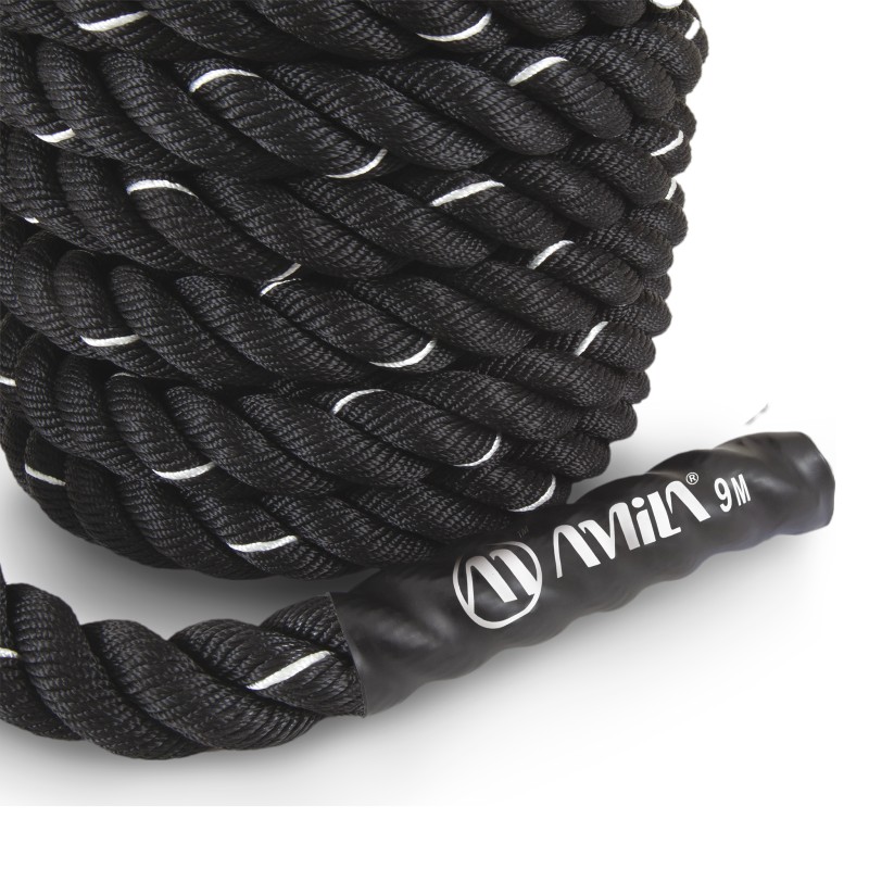 Σχοινί Προπόνησης Crossfit AMILA Battle Rope NS 9m