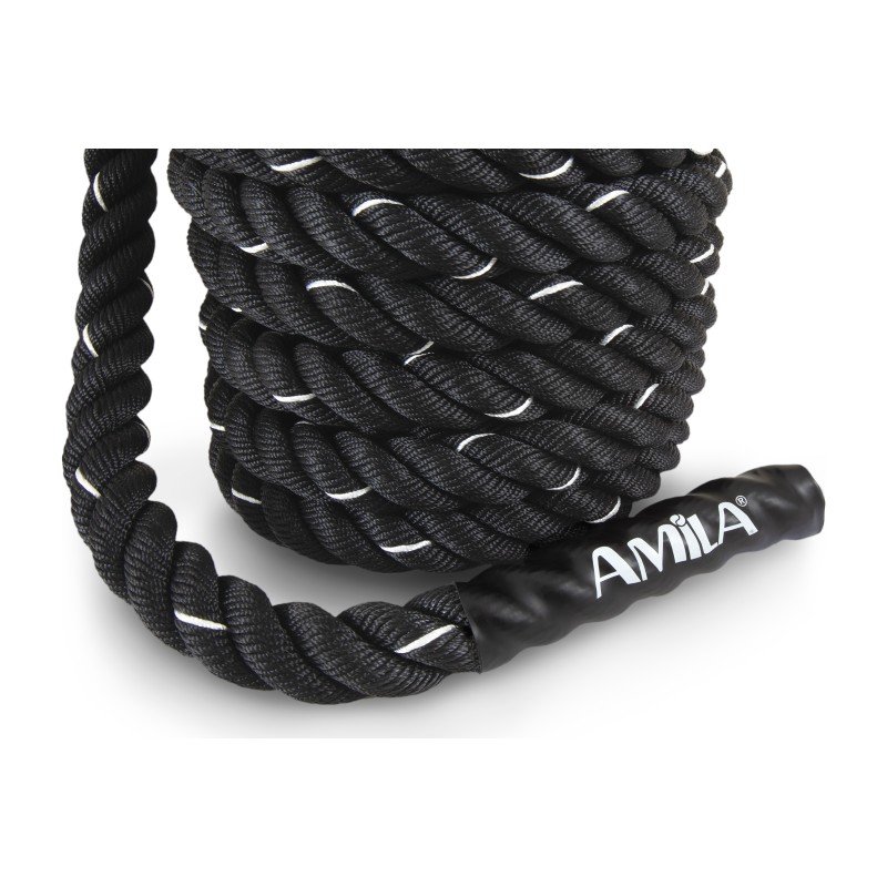 Σχοινί Προπόνησης Crossfit AMILA Battle Rope NS 15m