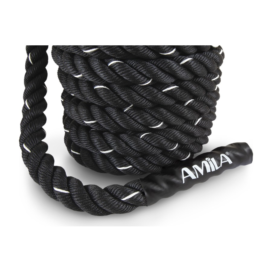 Σχοινί Προπόνησης Crossfit AMILA Battle Rope NS 15m