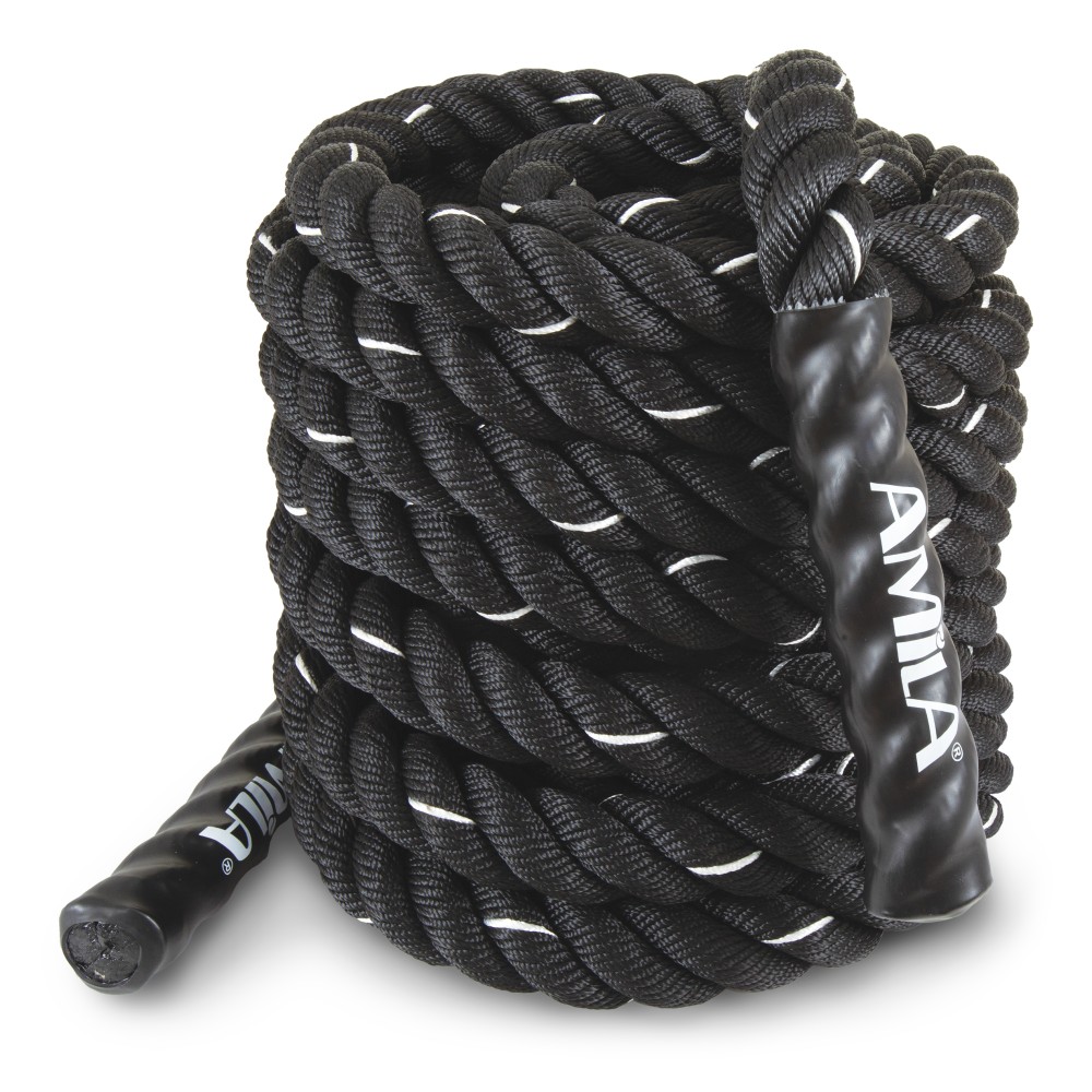 Σχοινί Προπόνησης Crossfit AMILA Battle Rope NS 15m