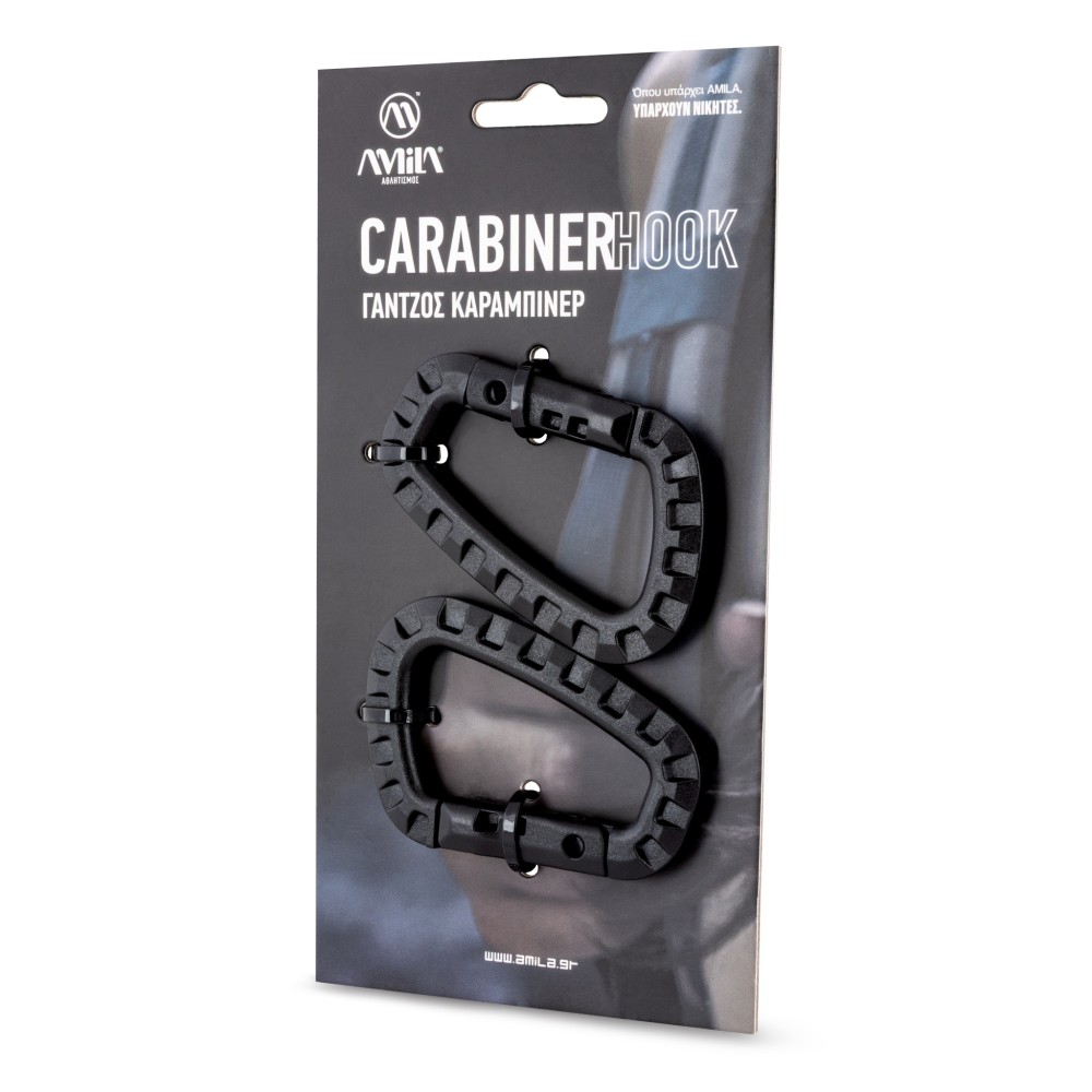 Γάντζος Carabiner Hook POM (Set)