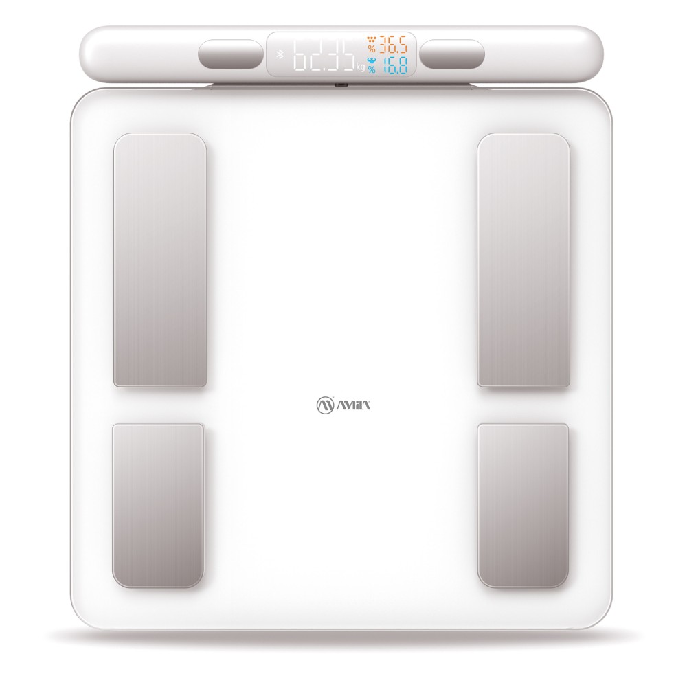 Ζυγαρία Smart με Λιπομέτρηση AMILA FITBODY 10 PRO