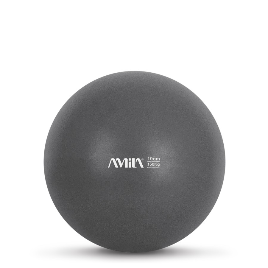 Μπάλα Γυμναστικής AMILA Pilates Ball 19cm Μαύρη