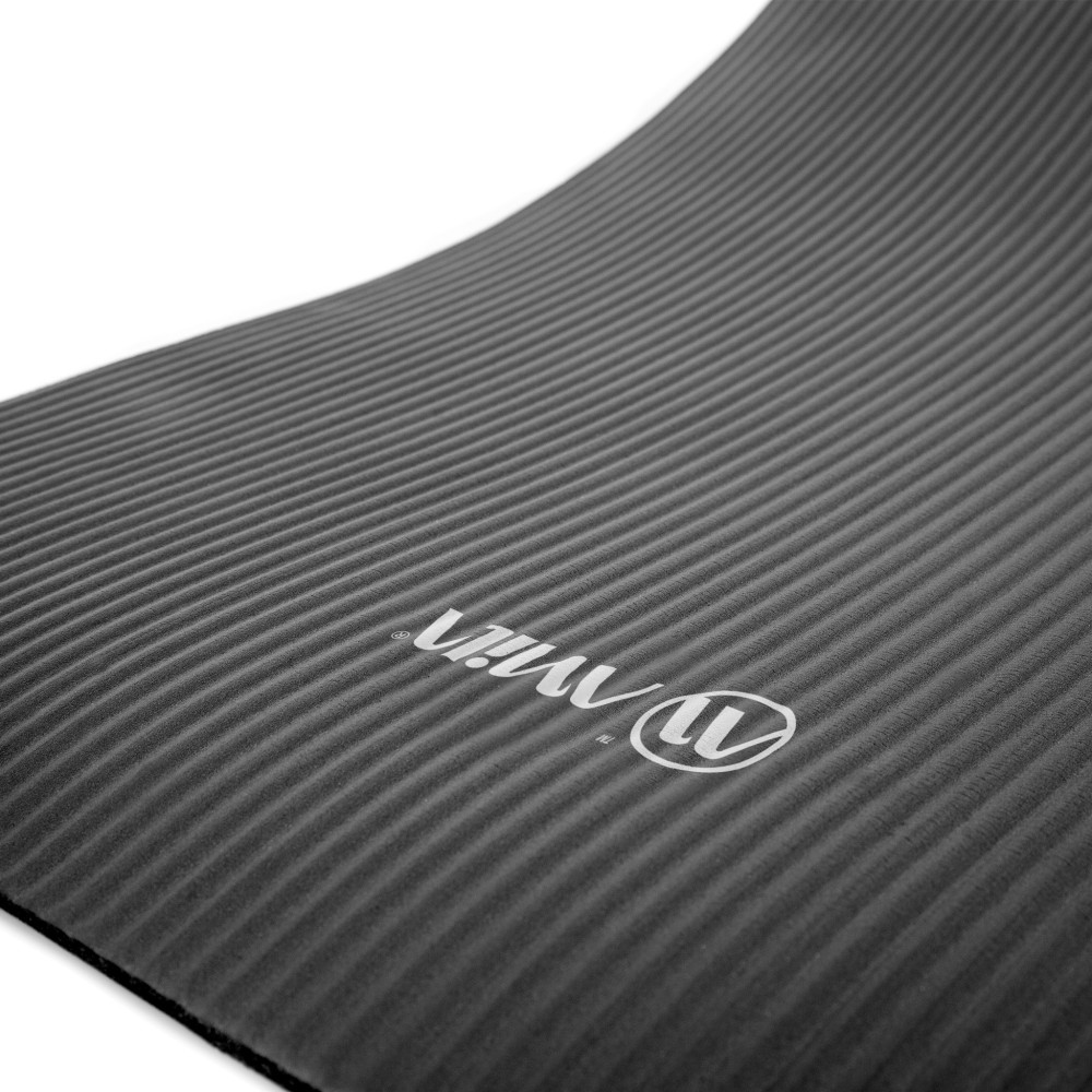 Στρώμα Γυμναστικής NBR 10mm 90Kg 142cm Μαύρο