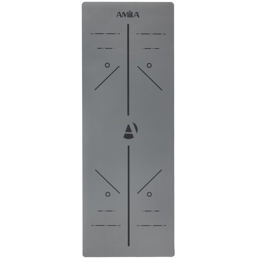 Στρώμα Γυμναστικής AMILA PU 4mm Γκρι