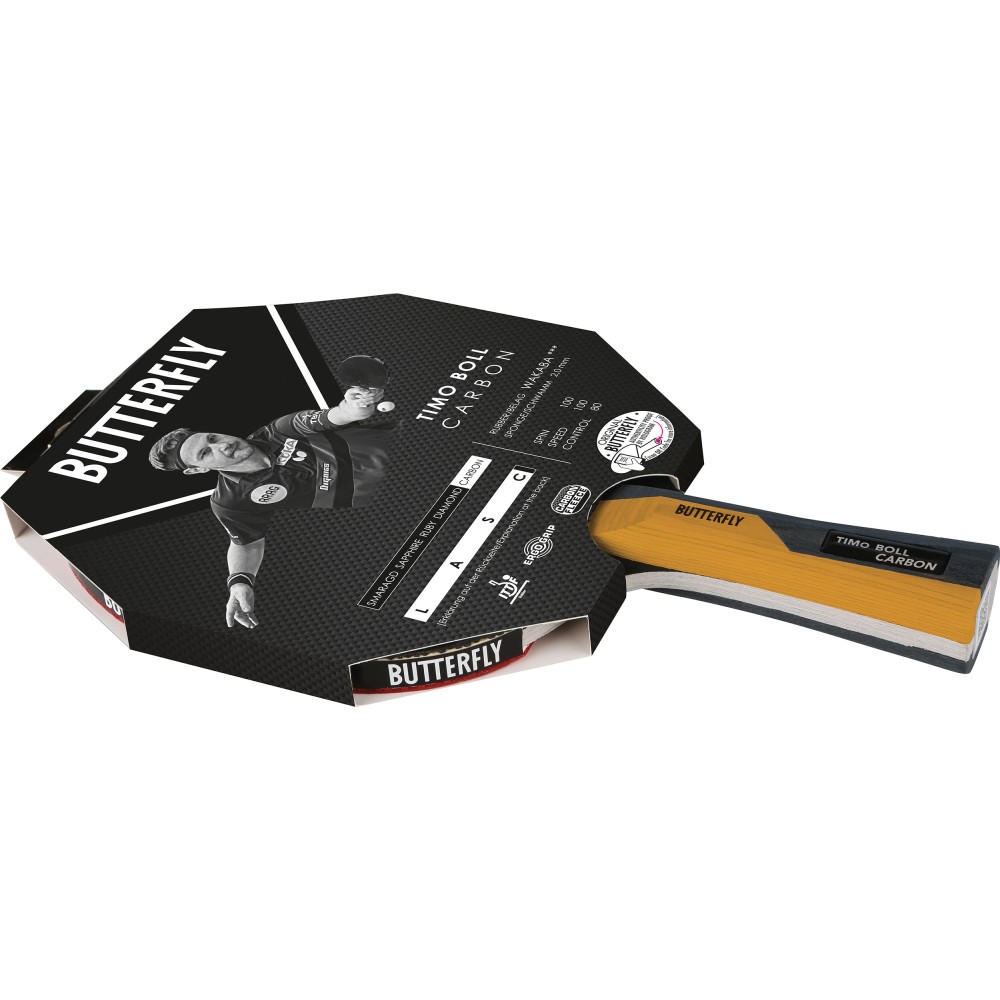 Ρακέτα Ping Pong Butterfly Timo Boll Carbon