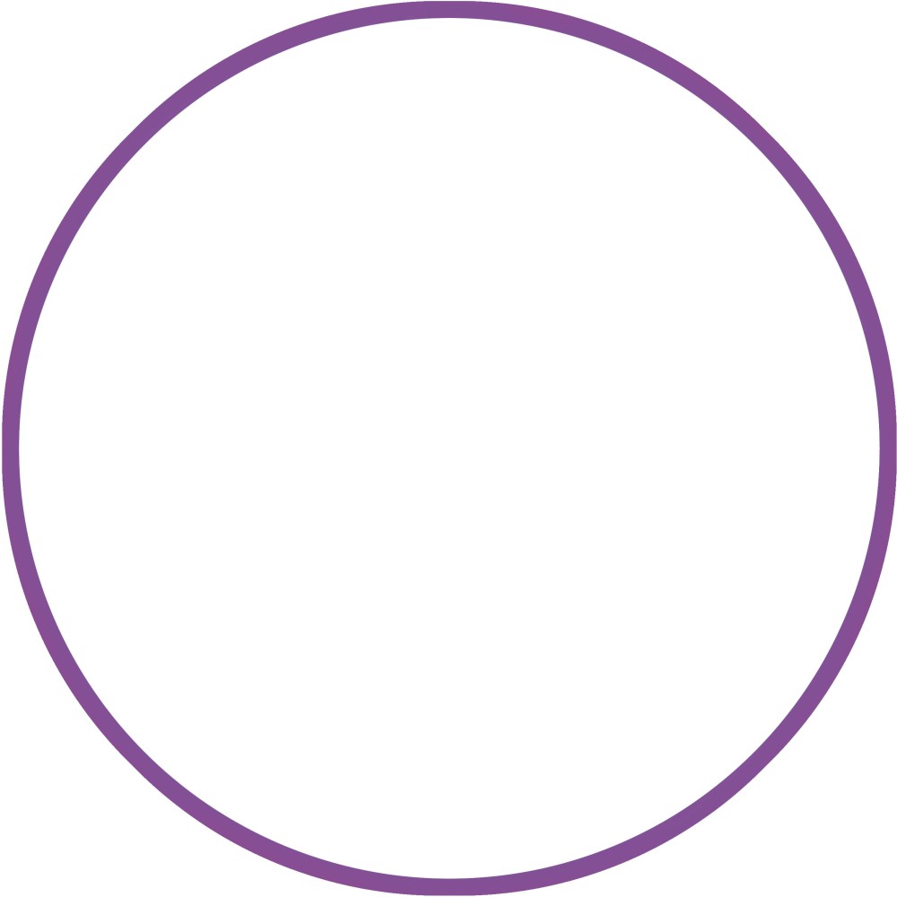 Χούλα-Χουπ HQ 70cm - Φ19mm - 280gr, Μωβ