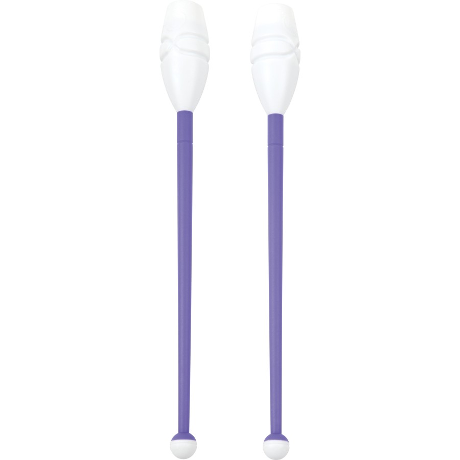 Κορίνες Ρυθμικής Γυμναστικής 45cm Μαλακές, Μωβ/Λευκό