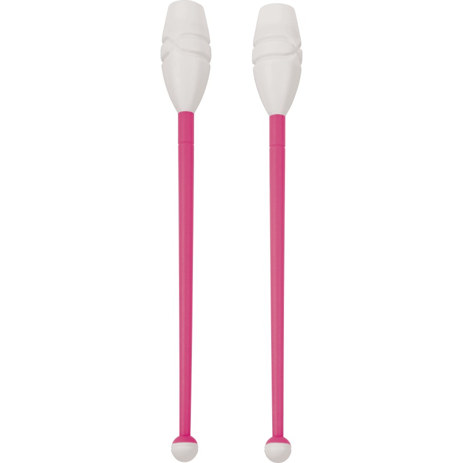 Κορίνες Ρυθμικής Γυμναστικής 41cm Μαλακές, Φούξια/Λευκό