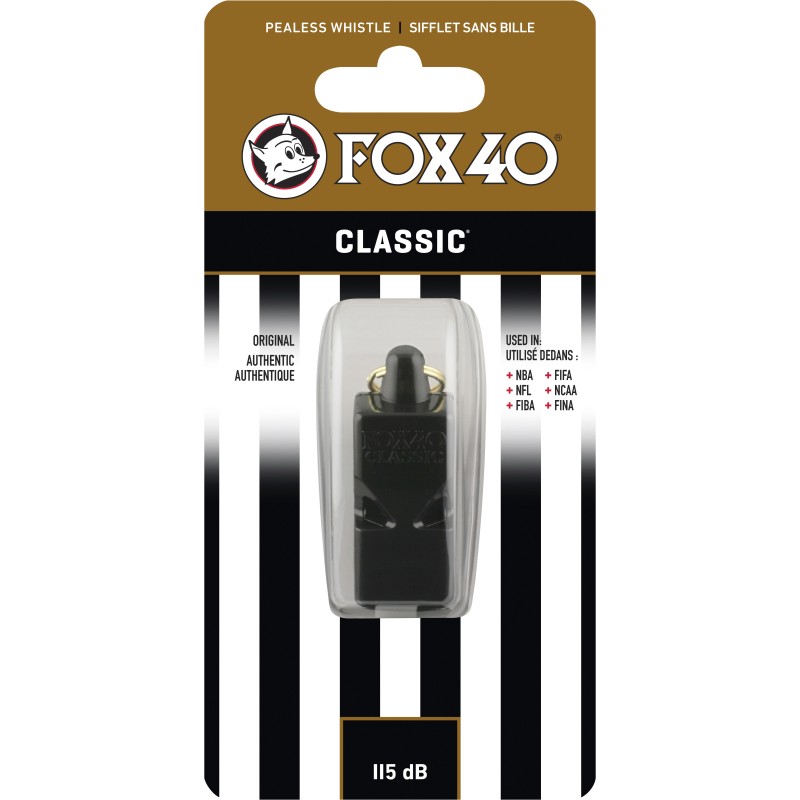 Σφυρίχτρα FOX40 Classic Μαύρη