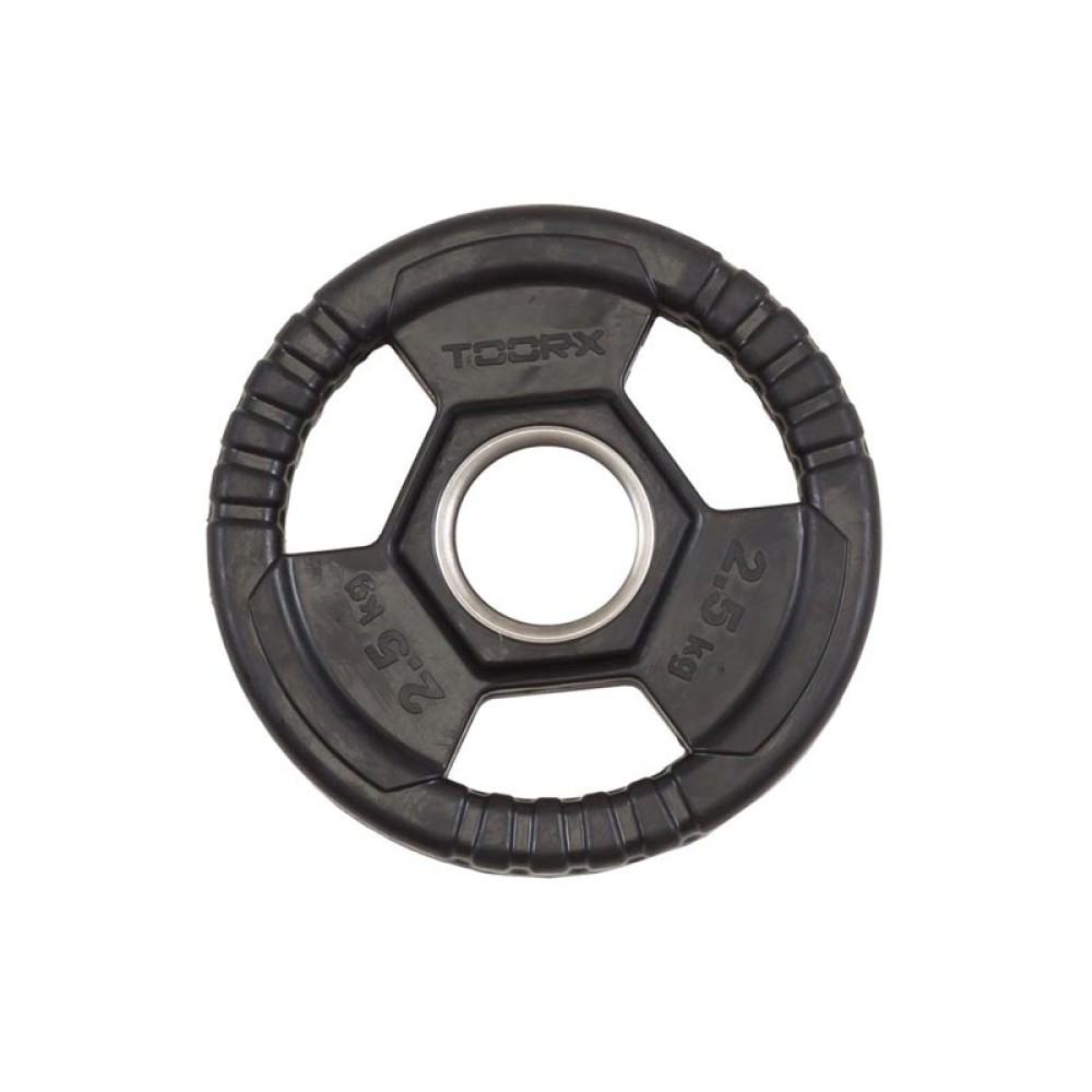 ΔΙΣΚΟΣ ΠΛΑΣΤΙΚΟΣ Φ50 (2,5kg) ΜΕ ΛΑΒΕΣ Toorx