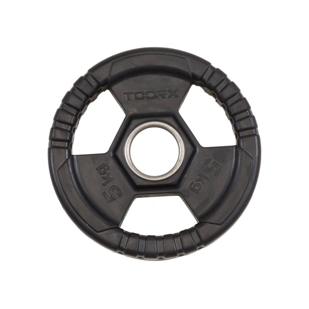 ΔΙΣΚΟΣ ΠΛΑΣΤΙΚΟΣ Φ50 (5,0kg) ΜΕ ΛΑΒΕΣ Toorx