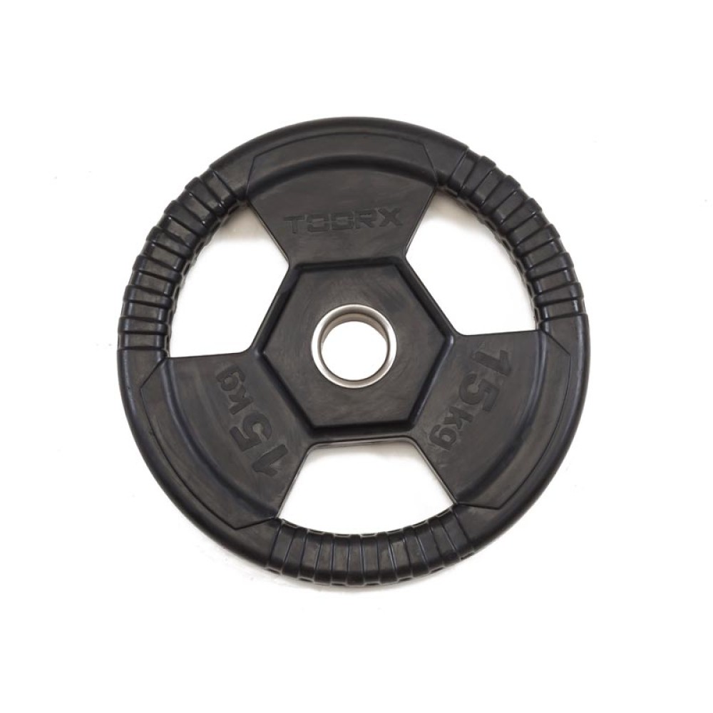 ΔΙΣΚΟΣ ΠΛΑΣΤΙΚΟΣ Φ50 (15,0kg) ΜΕ ΛΑΒΕΣ Toorx