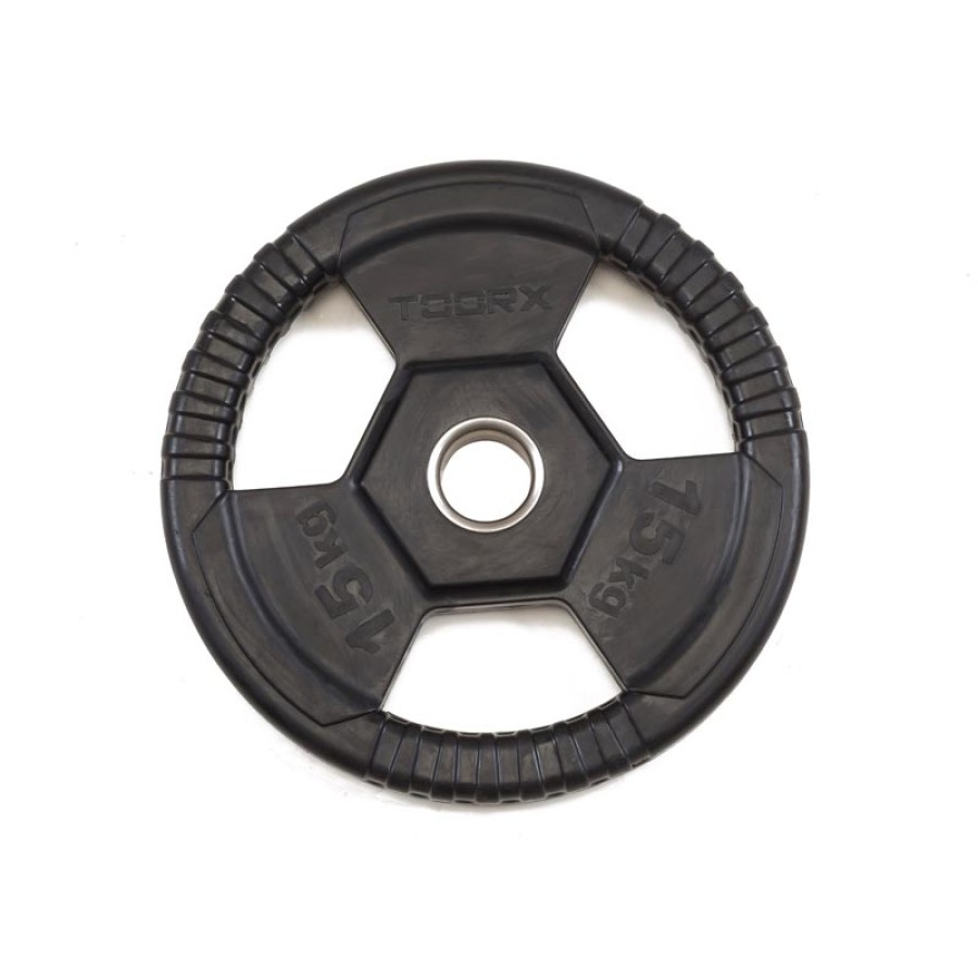 ΔΙΣΚΟΣ ΠΛΑΣΤΙΚΟΣ Φ50 (15,0kg) ΜΕ ΛΑΒΕΣ Toorx