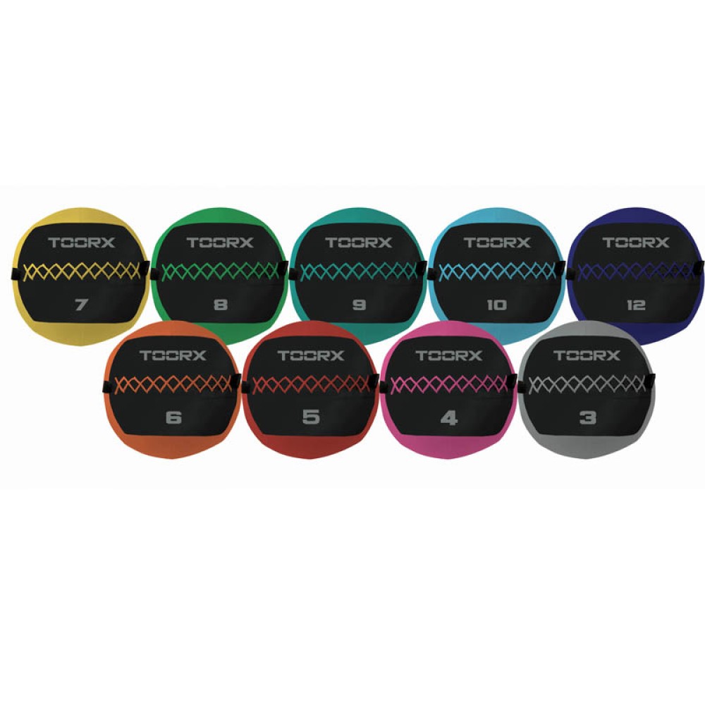 WALL BALL 7kg (AHF-228) 35cm new colours Toorx