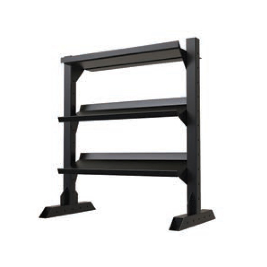STAND (RB-3R105) ALONE RACK with 3 shelves 120 cm Toorx