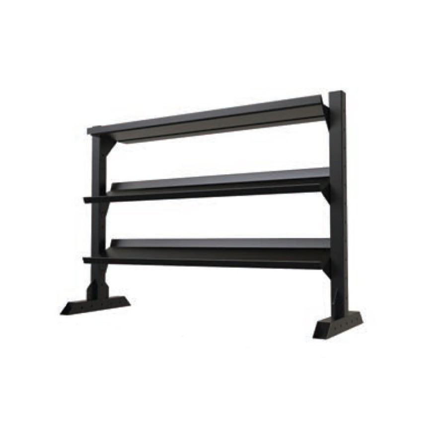 STAND (RB-3R168) ALONE RACK with 3 shelves 183 cm Toorx
