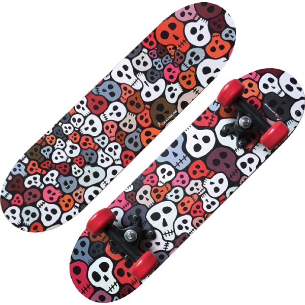 TRIBE SKULLS - maple Skateboard