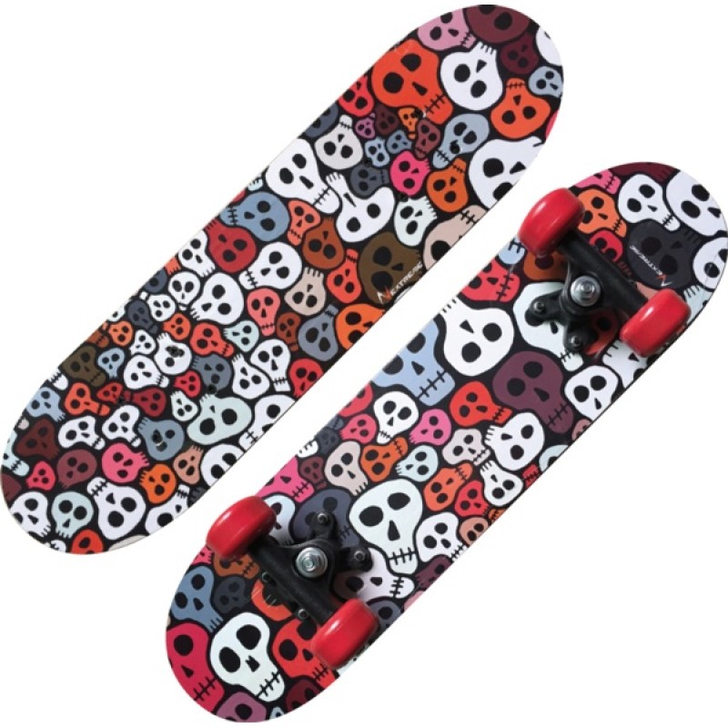 TRIBE SKULLS - maple Skateboard