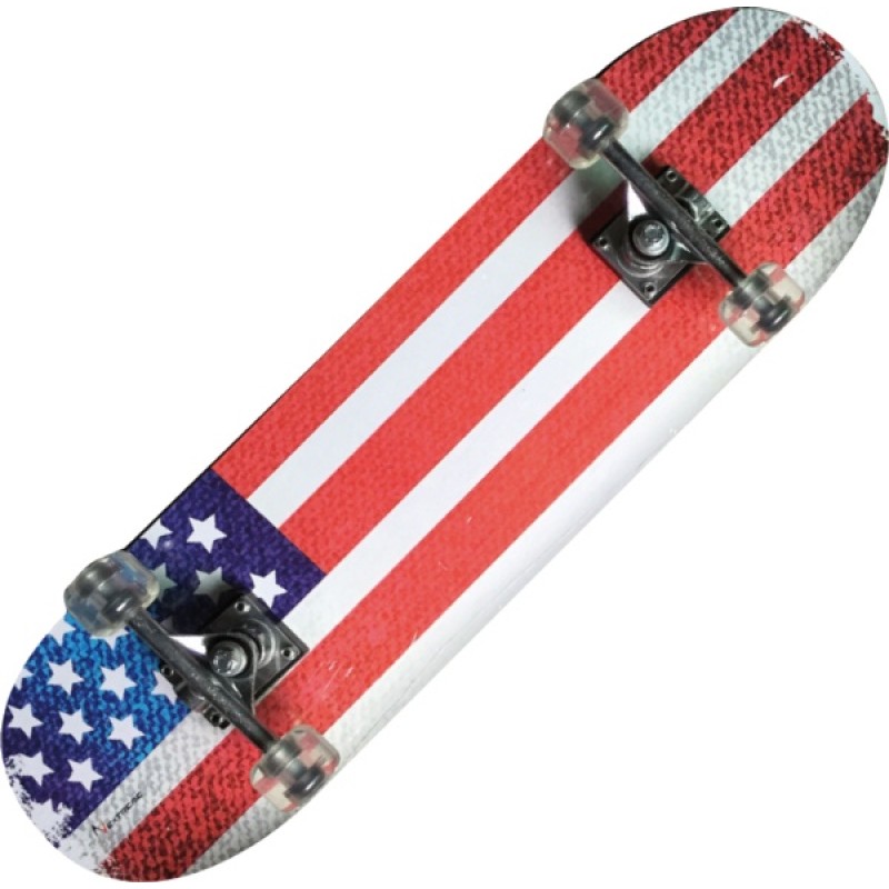 TRIBE PRO USA FLAG - maple Skateboard