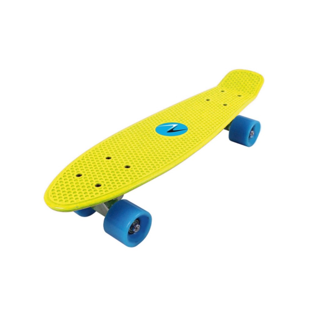 FREEDOM yellow - light blue Skateboard