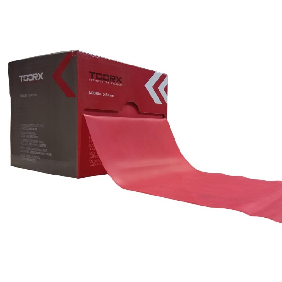 ΛΑΣΤΙΧΟ ΡΟΛΟ (AHF-115) 25mx15cmx0.50mm red Toorx