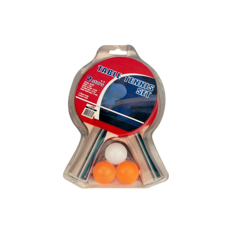 Σετ 2 Ρακέτες Ping Pong & 3 Μπαλάκια