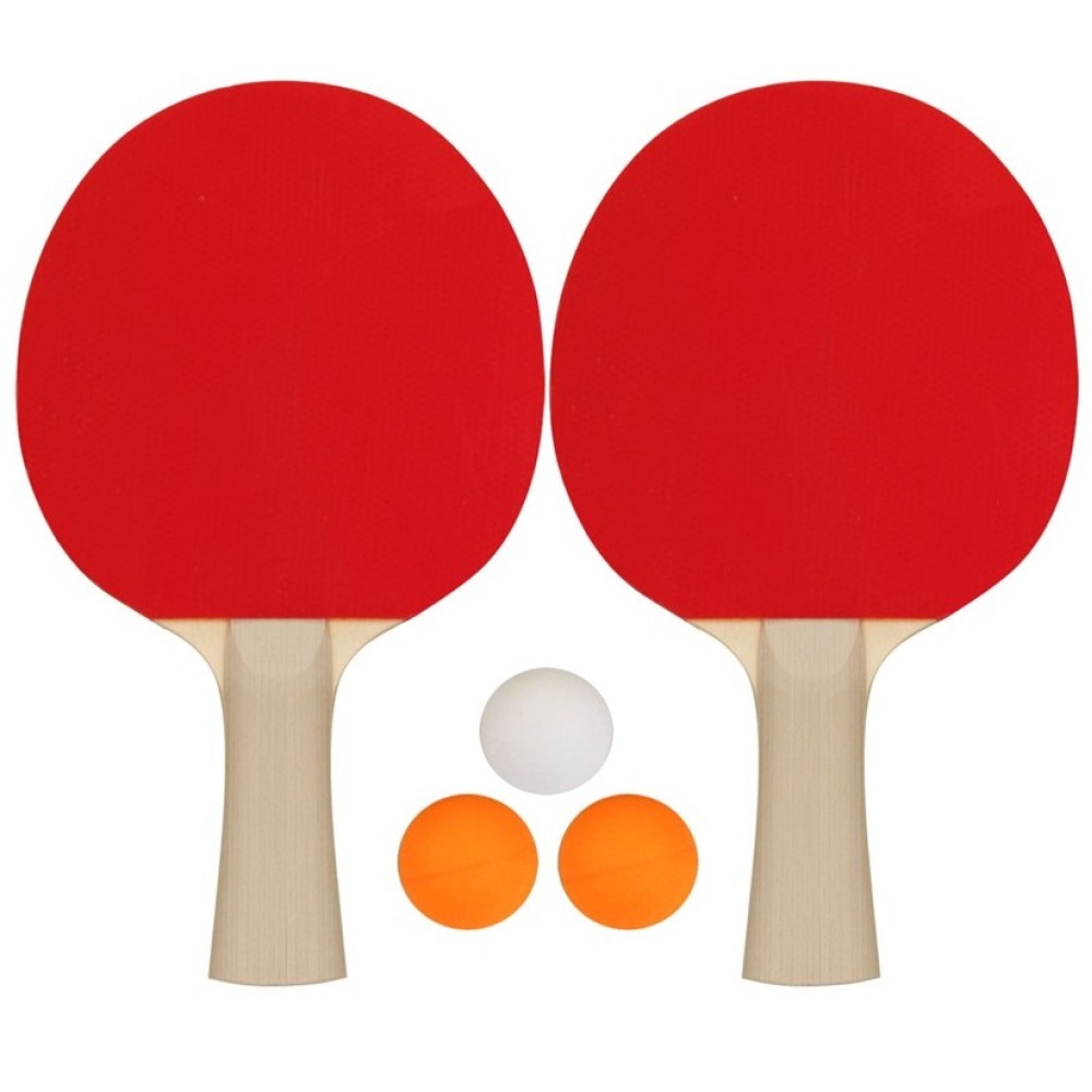 Σετ 2 Ρακέτες Ping Pong & 3 Μπαλάκια "Recreational"