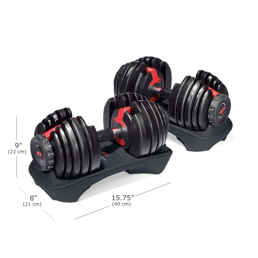 Bowflex® S/Tech 552i Ρυθμιζόμενοι Αλτήρες 24kg