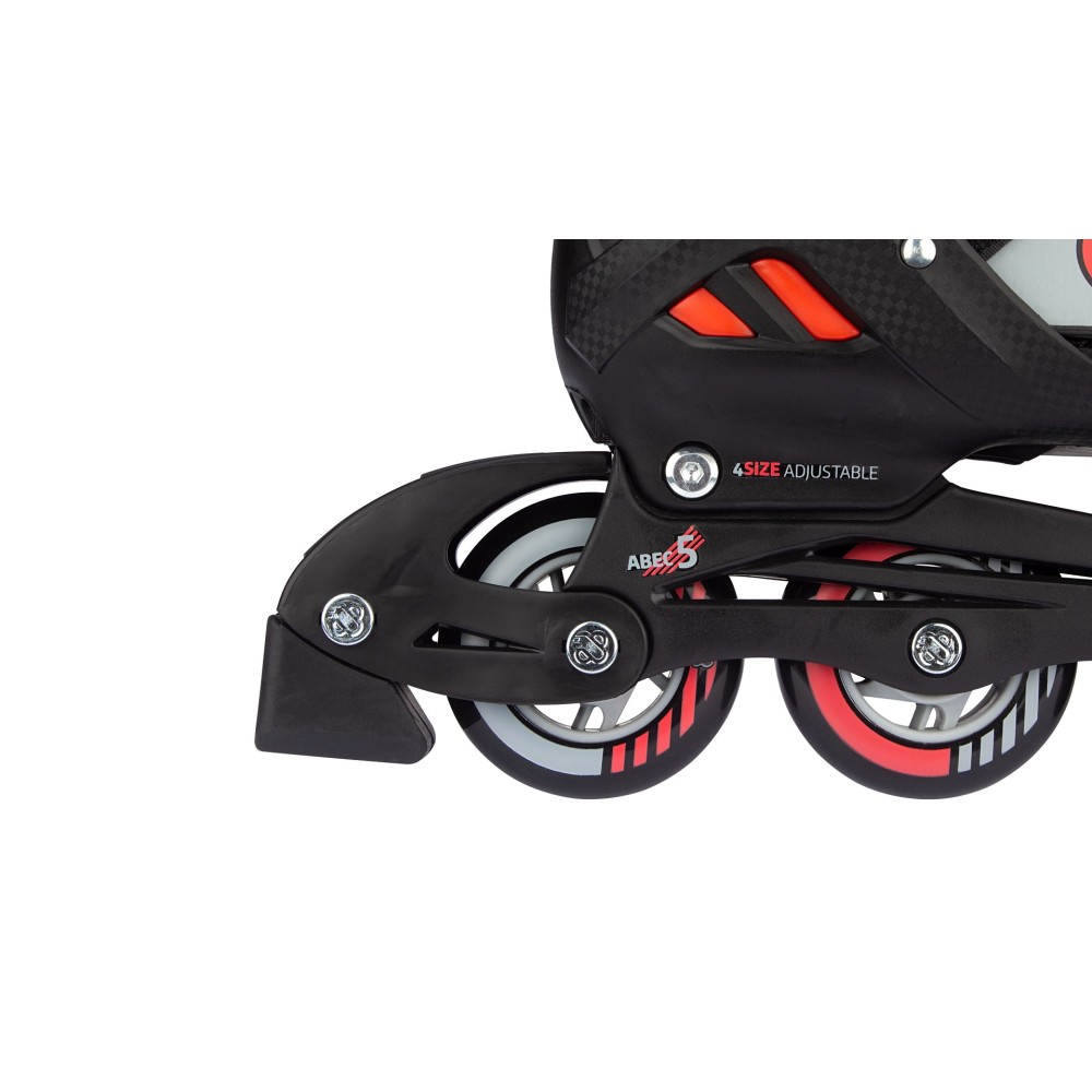 Nijdam Inline Skates - Παγοπέδιλα Combo "Red Raider"