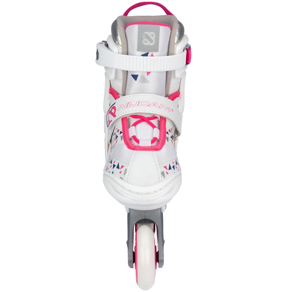 Nijdam Inline Skates Ρυθμιζόμενα "White Wedge"