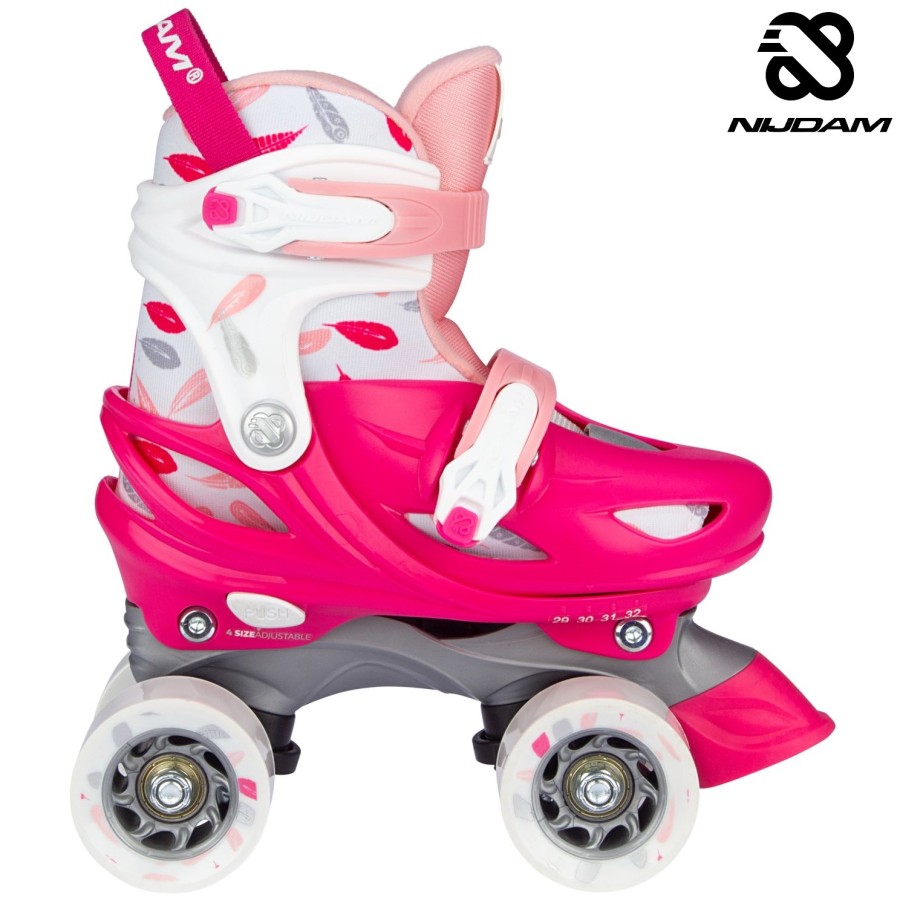 Nijdam Roller Skates Ρυθμιζόμενα "Feather Drops"