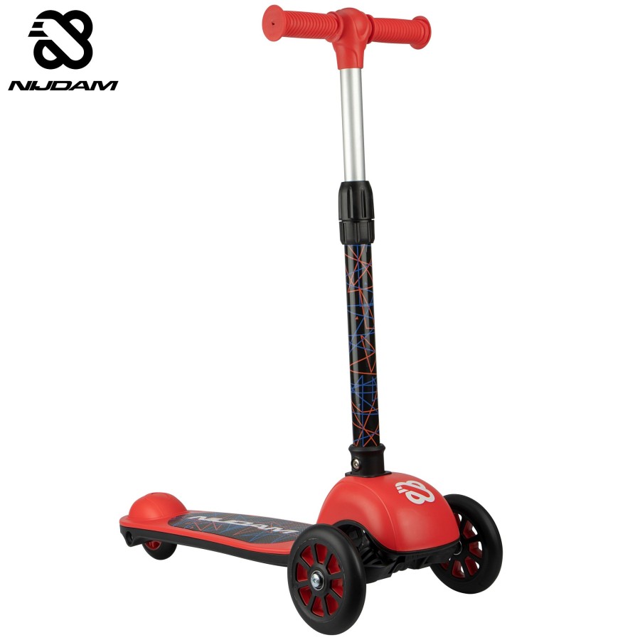 Nijdam Τρίτροχο Scooter "Fire Rider"