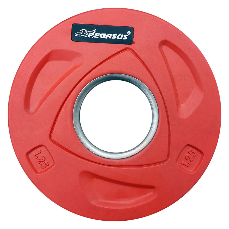 Ολυμπιακός Δίσκος με Λάστιχο 1,25kg (έγχρωμος)