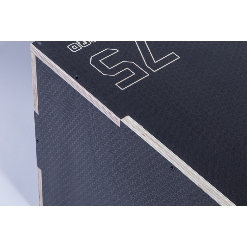 3 σε 1 Πλειομετρικό Κουτί Ξύλινο (Plyo Box) (Anti-Slip)