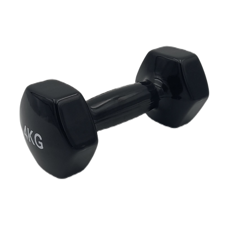 Ζευγάρι Αλτήρων Βινυλίου Μαύρο 4kg Pro-Fit