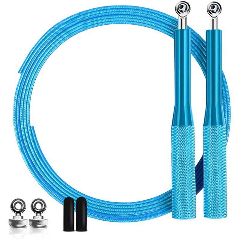 Speed Rope Pro-Fit Γαλάζιο με Ρυθμιζόμενο Μήκος