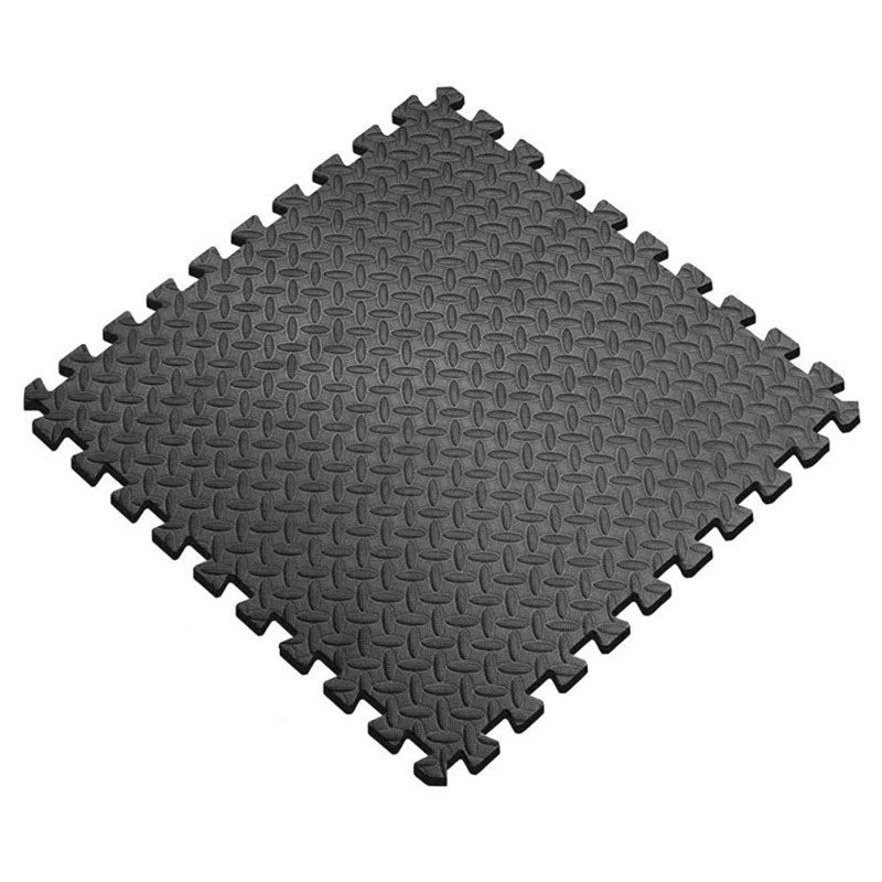 Set of 4 puzzle 1.2cm 60*60cm black Pro-Fit