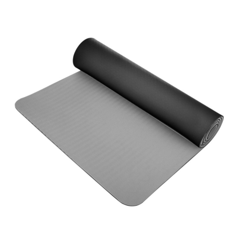TPE Mat Double layer Black/ Grey 0.8cm Pro-Fit