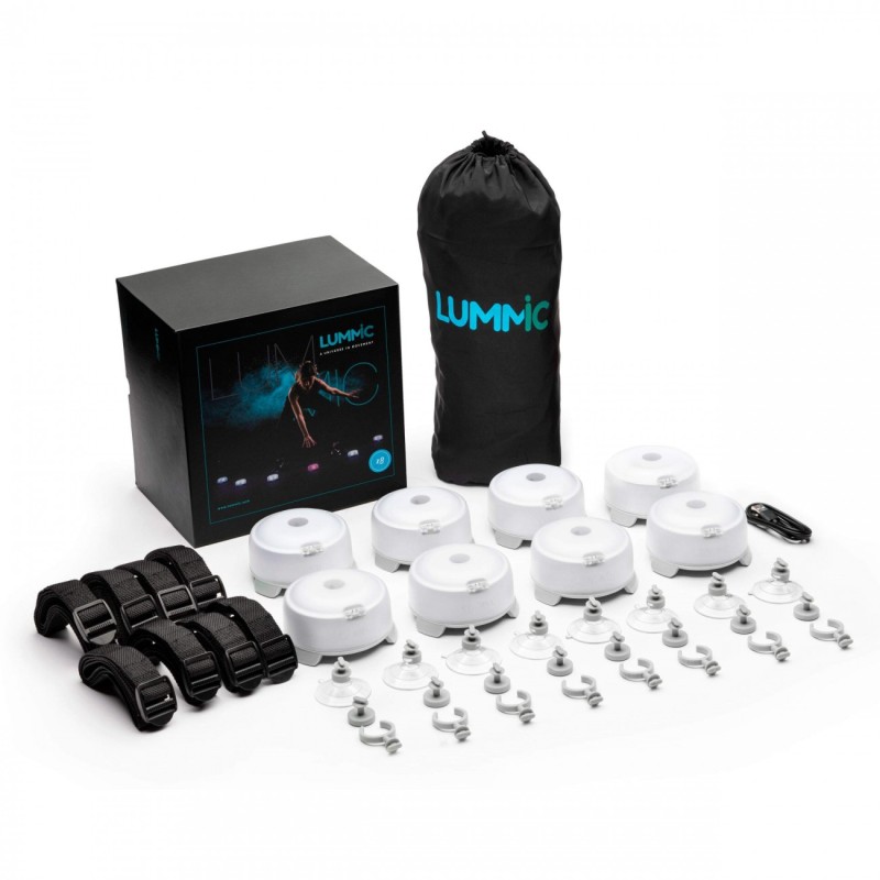 Lummic Rection Lights (8 Units + Accesories)