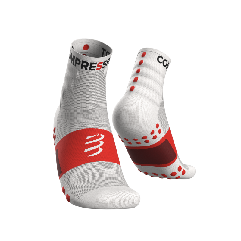 COMPRESSPORT 2-PACK SOCKS (ΑΣΠΡΗ) 42-44