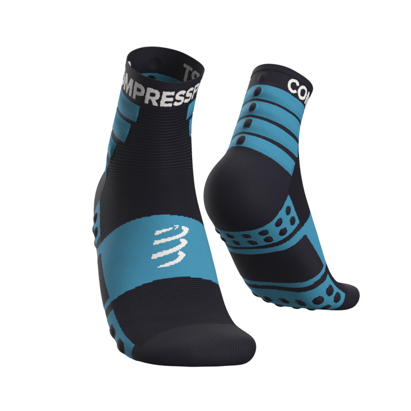 COMPRESSPORT 2-PACK SOCKS (ΜΠΛΕ) 35-38